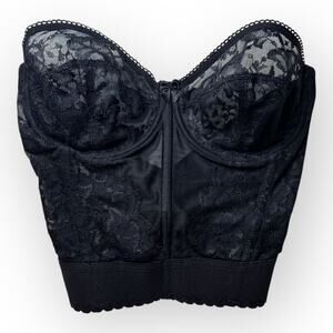 Vintage‎ Black Corset 34D
